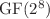 $\operatorname{GF}(2^{8})$