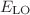 $E_{\text{LO}}$